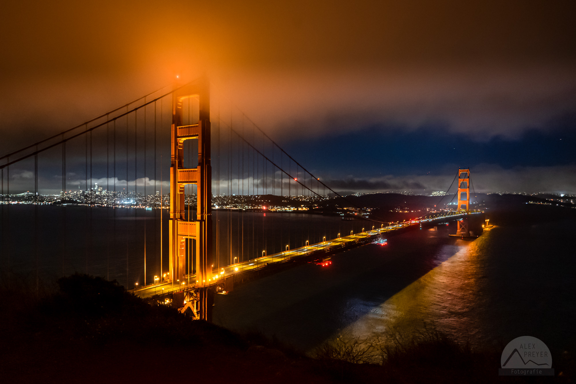 Golden Gate Night